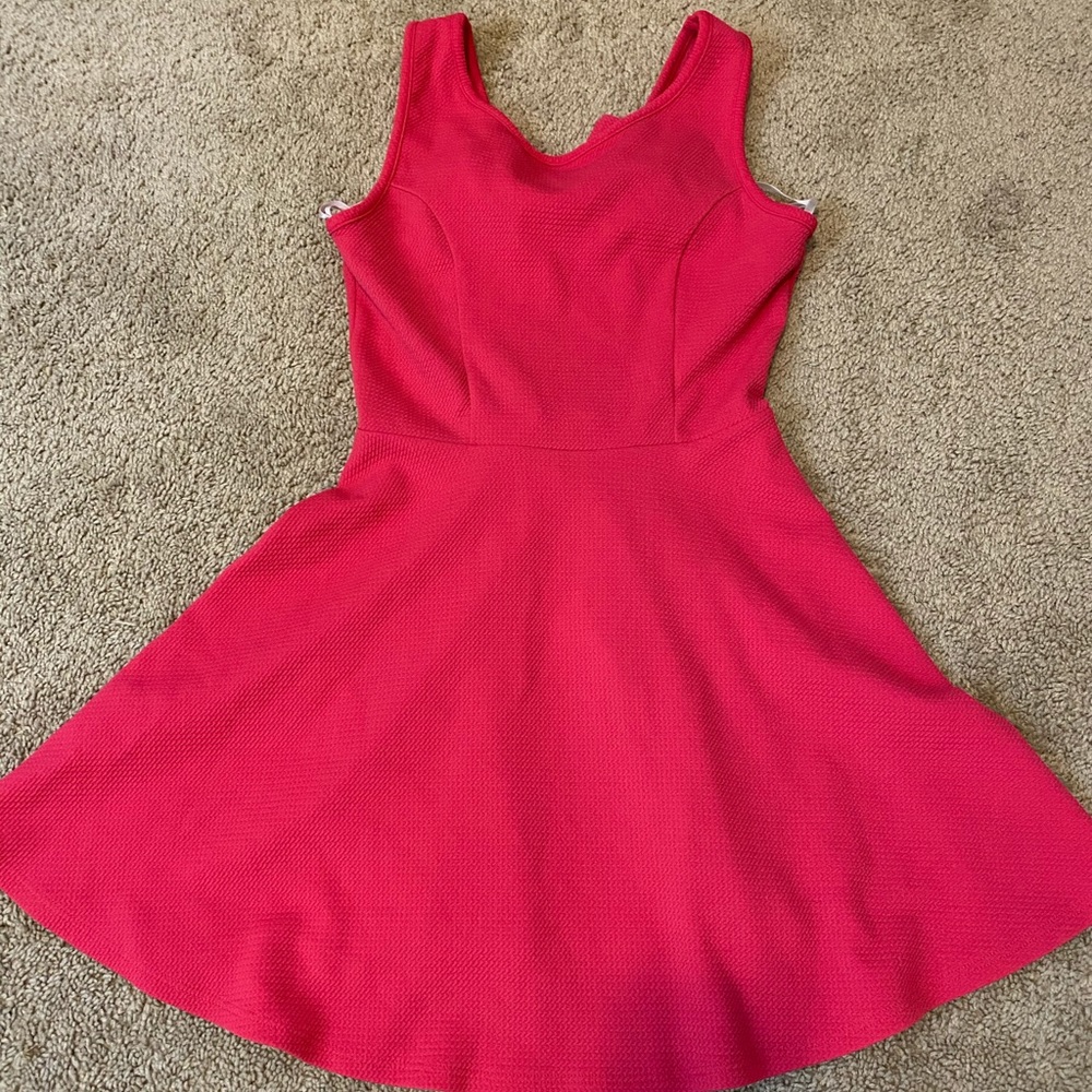 Pink Flowy Dress